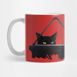 cat at the door Mug